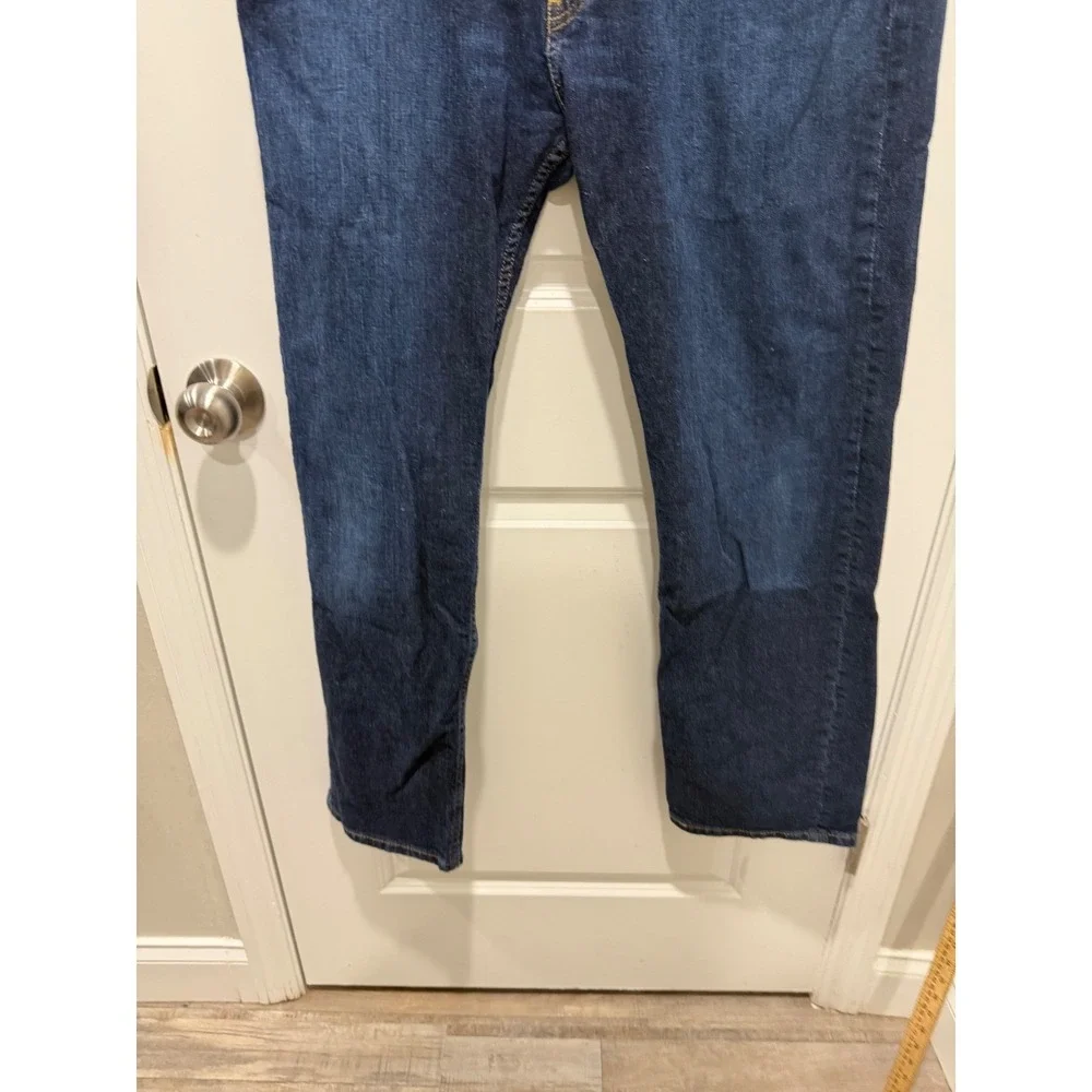 Levi's Mens Jeans‎ Dark Wash Stretch Blue 38x32